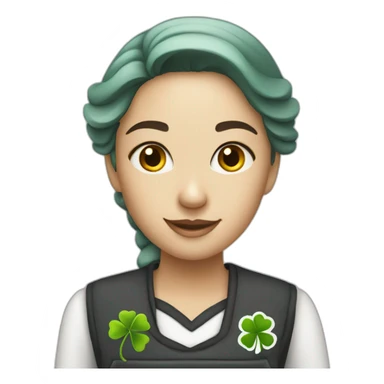 clover maid service housekeeper sticker