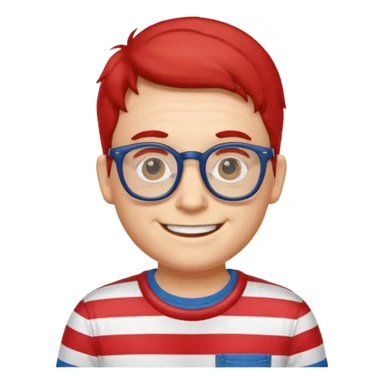 Where’s waldo emoji sticker