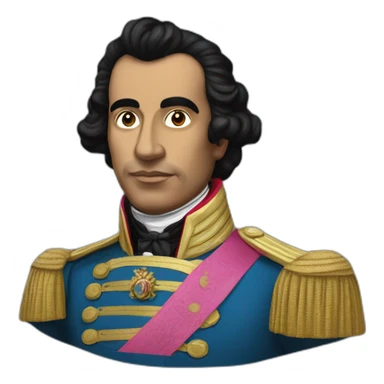 Simón Bolívar sticker