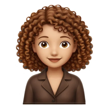 A **simple emoji-style icon** of a **black transparent plastic folder**, sleek and minimal, with **rounded corners**, subtle translucency, soft shading, and a **small illustrated logo of a canela-skinned girl with natural curly hair and a warm smile**, simplified and icon-like.
 sticker