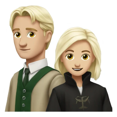 Potter and Malfoy  sticker