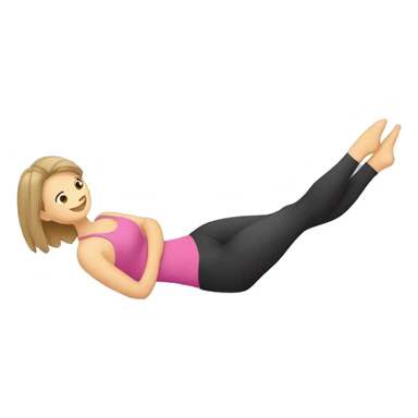 Dos amigas haciendo pilates  sticker