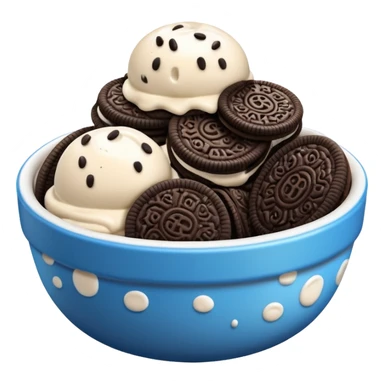 Oreo ice cream sticker