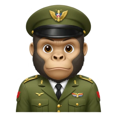 Gorilla wearing shoots sticker