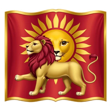 پرچم شیر و خورشید پهلوی sticker