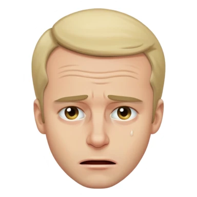 Emanuel macron qui pleure  sticker