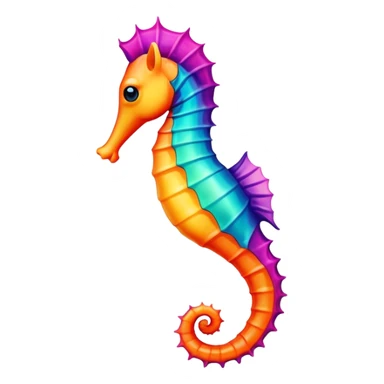 Seahorse sticker