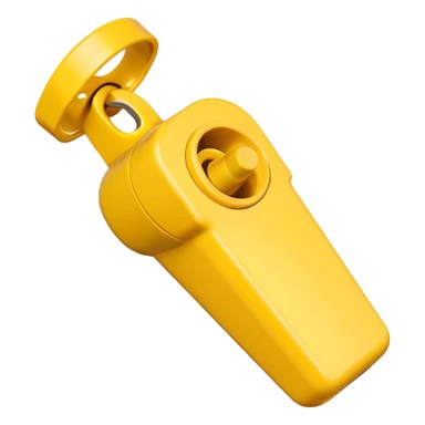 Create a today plastic whistle  sticker