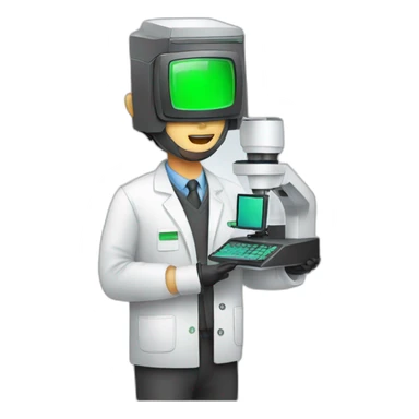 PC laboratory sticker