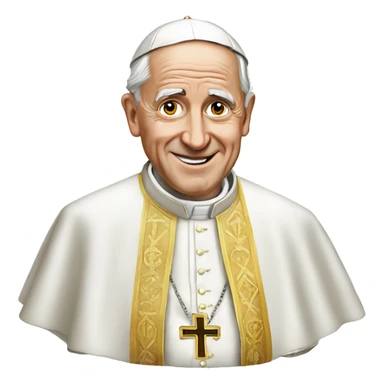 The pope  sticker