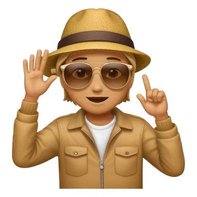 Lean and dab sticker