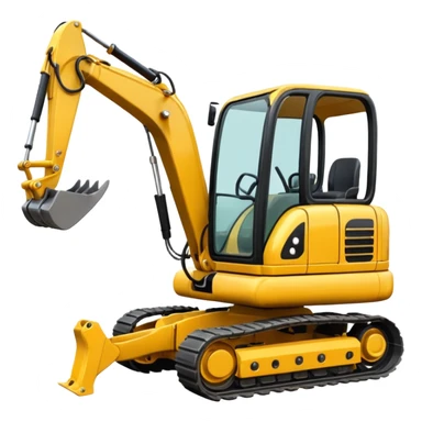 MINI EXCAVATOR sticker