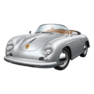 Porsche 357 speedster sticker