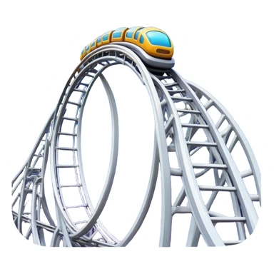 Roller coaster through the Milky Way galaxy and Outer space sticker