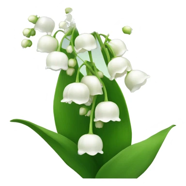 lily of the valley sticker