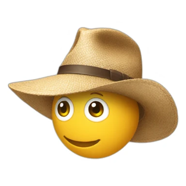 Chat avec un chapeau sticker