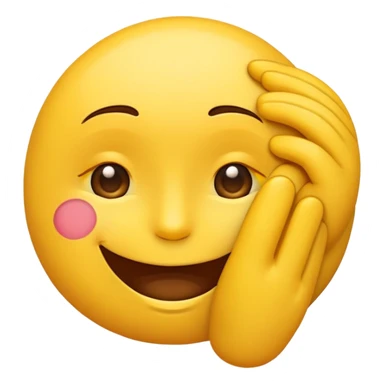 Un emoji qui embrasse un autre emoji  sticker