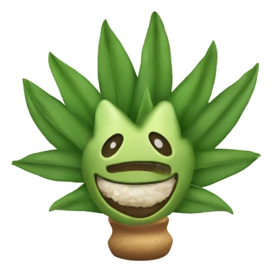 Maguey en tierra imoji sticker