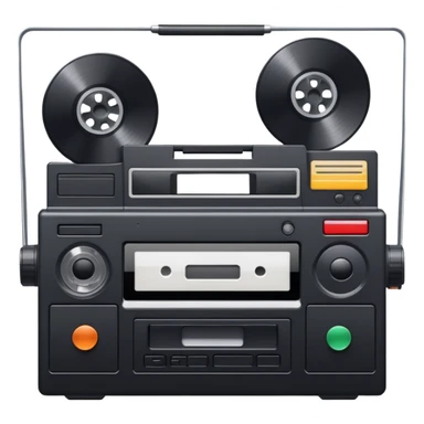 VCR player sticker