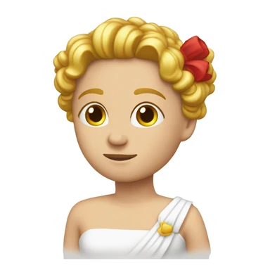 coronache si mette in testa meta bianca meta rossa sticker