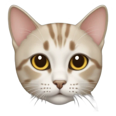 American short hair cat robby sticker