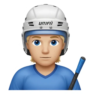 hockey player sticker