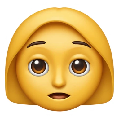 Emoji doing a side eye sticker