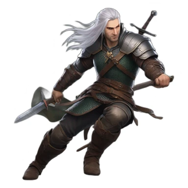 The witcher vs murad (arena of valor) sticker
