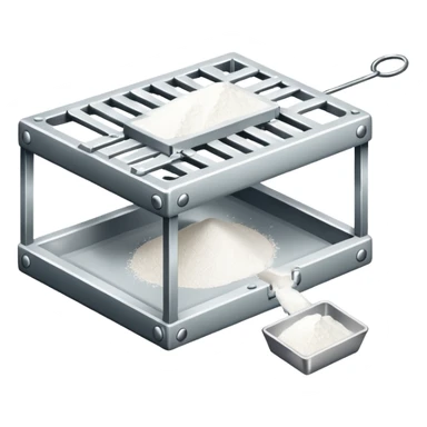 animal trap with cocaine as bait  sticker