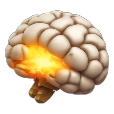 wow explosive brain sticker