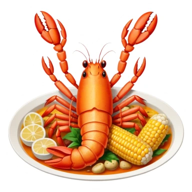 Cajun seafood boil sticker
