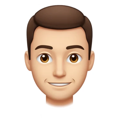 Smirking one eyebrow raised sticker