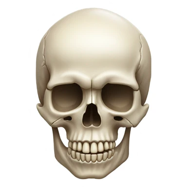 Scull giving middle finger sticker