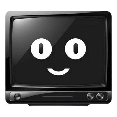 big television sticker