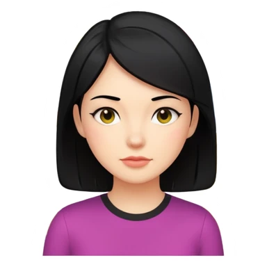 woman UX designer with black hair surrounded by interface icons and sticky notes sticker