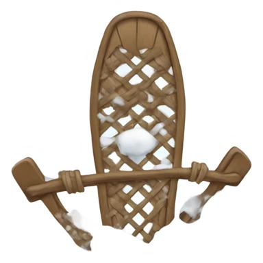 Snowshoe sticker