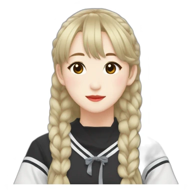 Yuki de g-idle sticker