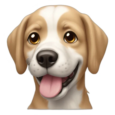 Chien qui vole sticker