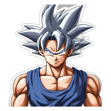 Son goku ultra instinct sticker