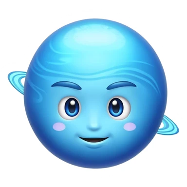 planet neptune sticker