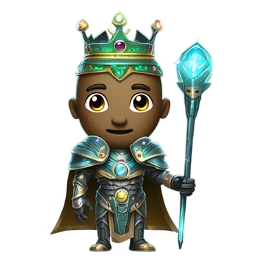 Martian King Overlord Ruler, full body sticker