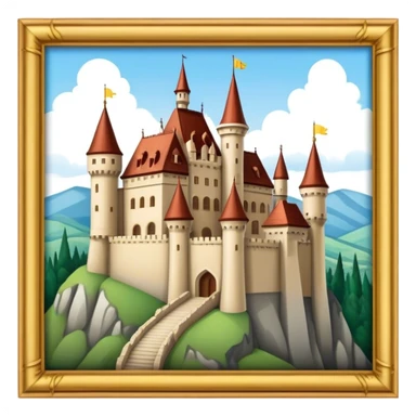 romania castle sticker