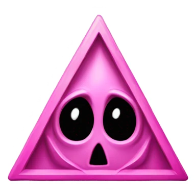 Pink Deathly hallows sticker