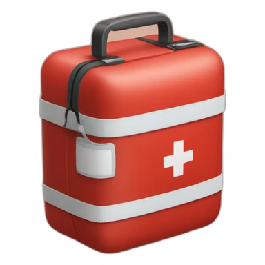 red FirstAid Kit sticker