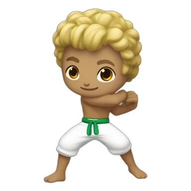 Capoeira brasil sticker