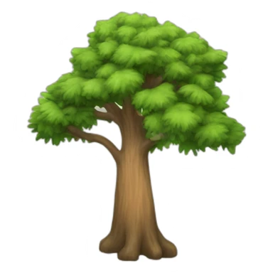 cypress-tree sticker