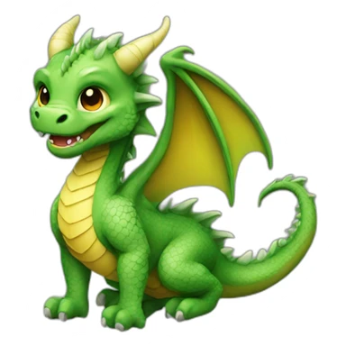 dragon cute trendy sticker