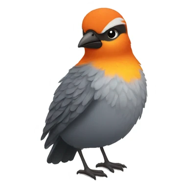 Bird Hubert sticker