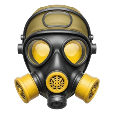  gas mask sticker