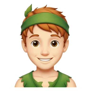 Peter Pan character sticker
